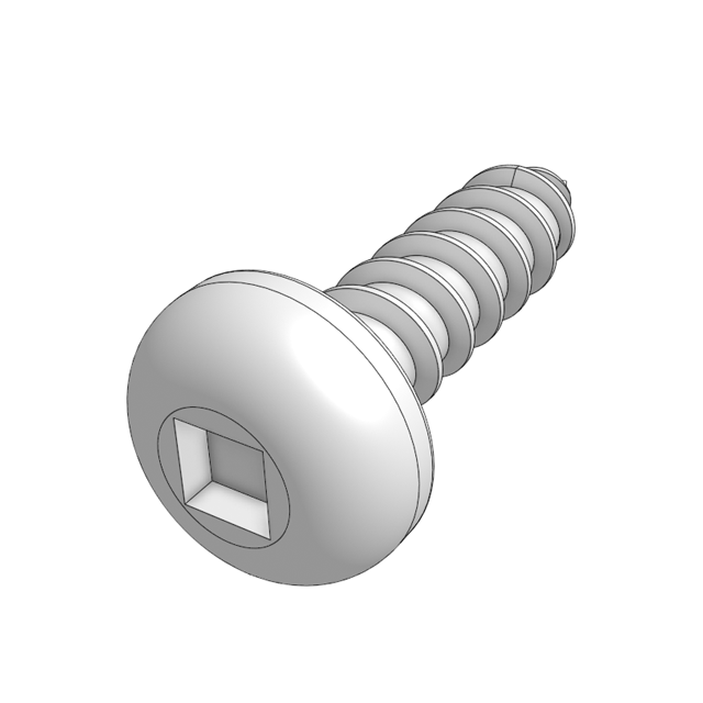 #10 x ¾ PH SQ DR TEK SS Screw Color -100