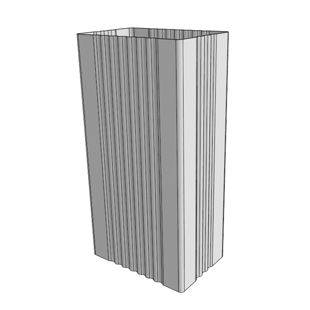 Gutter Downpipe 120"