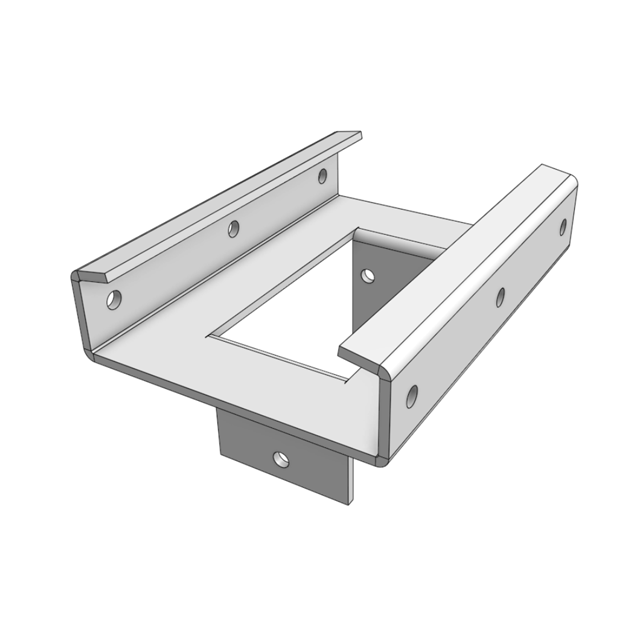 Wood Post Bracket (TW Beam)